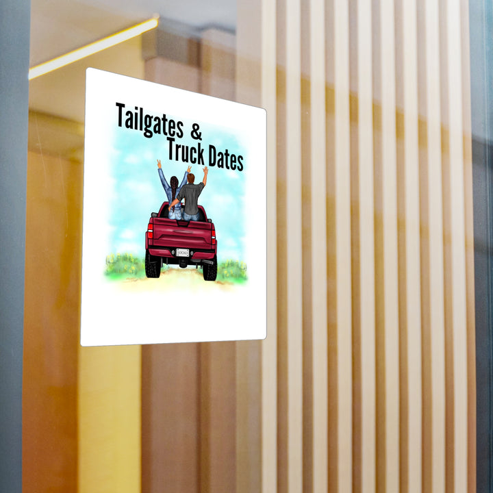 Tailgates & Truck DatesKiss-Cut Vinyl Decals