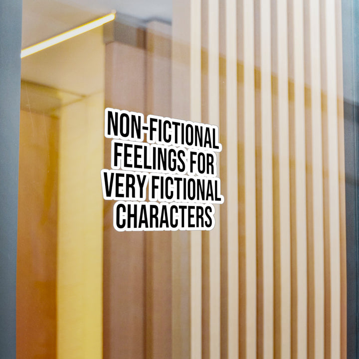 Nonfiction Feelings Kiss-Cut Vinyl Decals