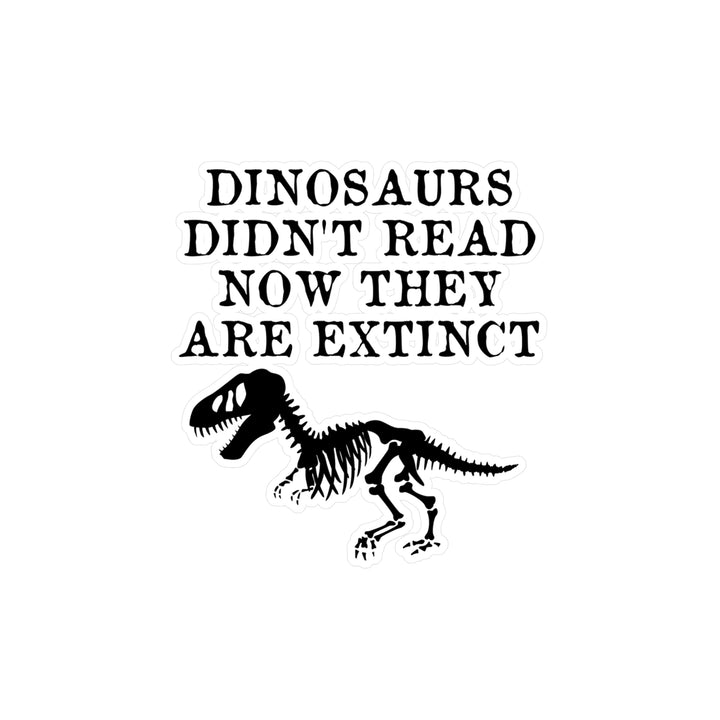 Dino Extinct Kiss-Cut Vinyl Decals