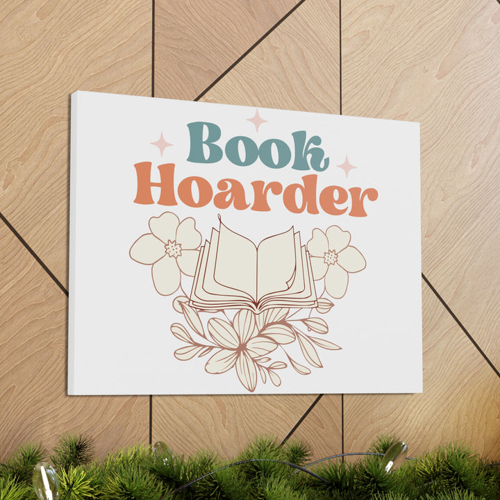 Book Hoarder Canvas Gallery Wraps