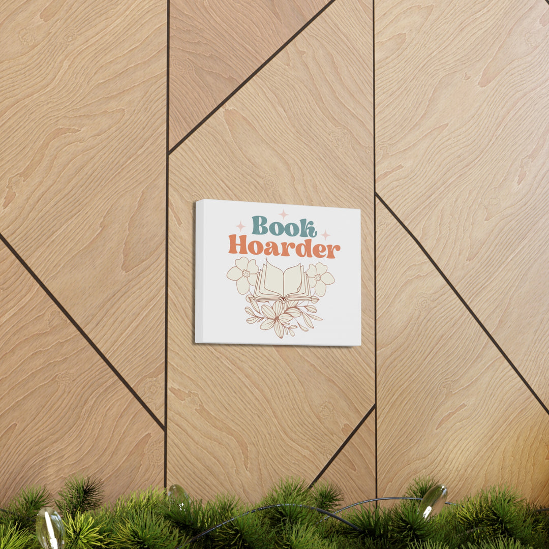 Book Hoarder Canvas Gallery Wraps
