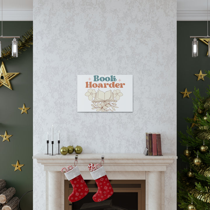 Book Hoarder Canvas Gallery Wraps