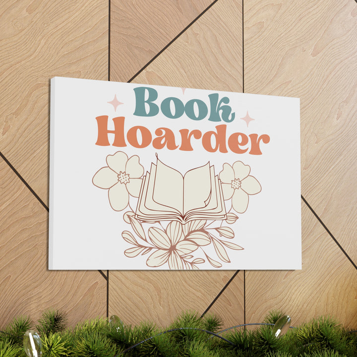 Book Hoarder Canvas Gallery Wraps