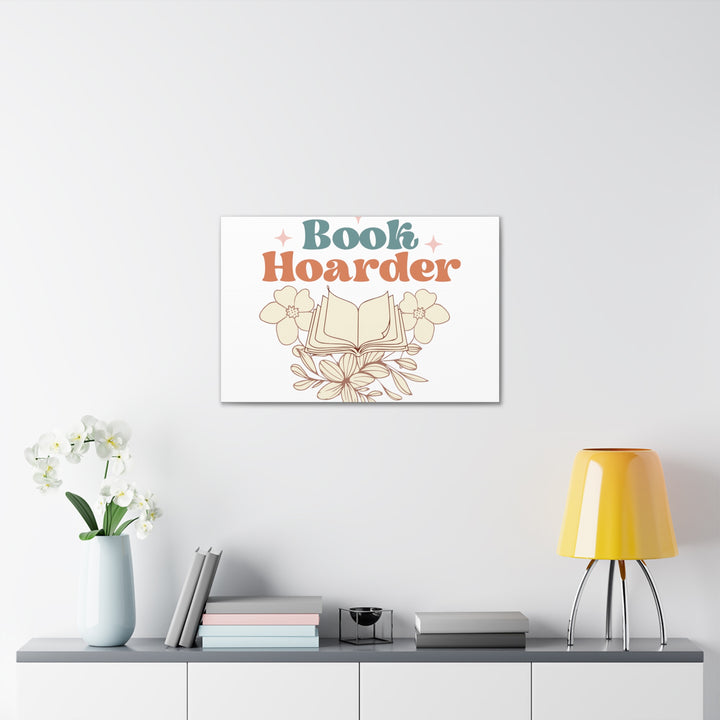 Book Hoarder Canvas Gallery Wraps