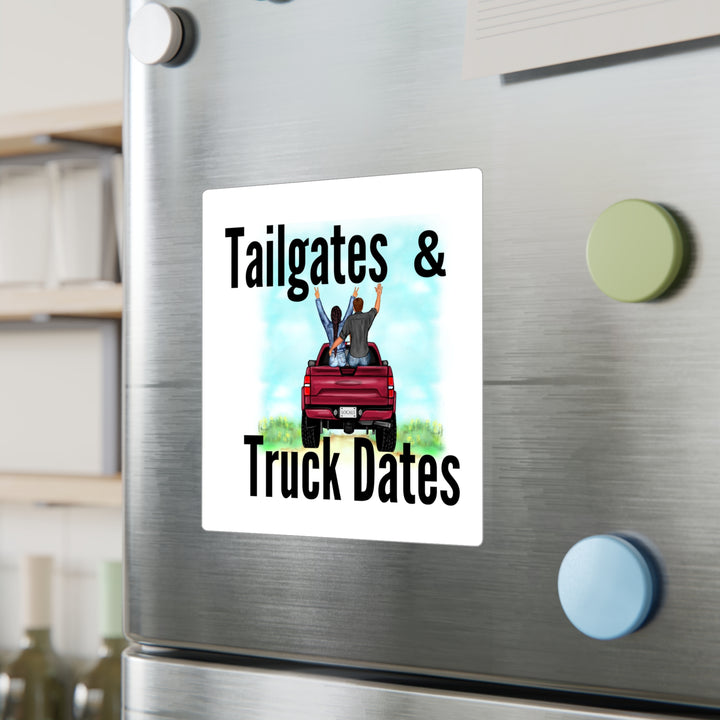 Tailgates & Truck Dates Kiss-Cut Vinyl Decals