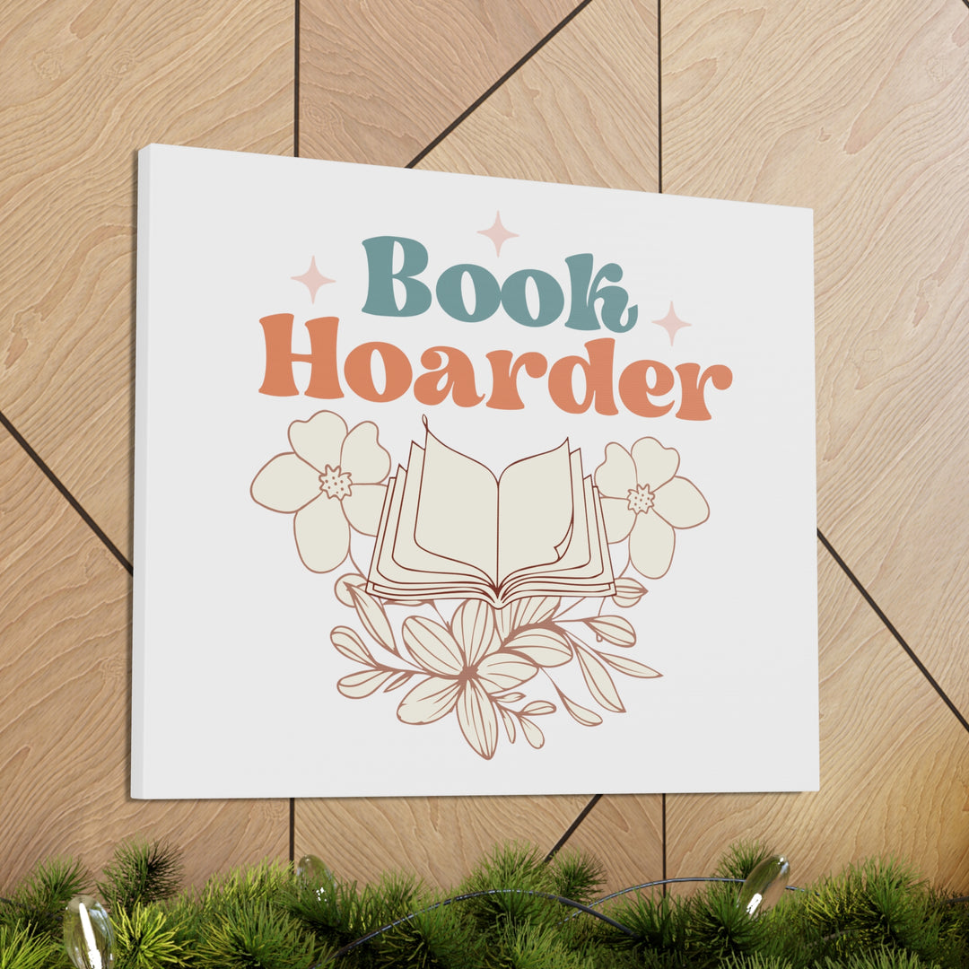 Book Hoarder Canvas Gallery Wraps