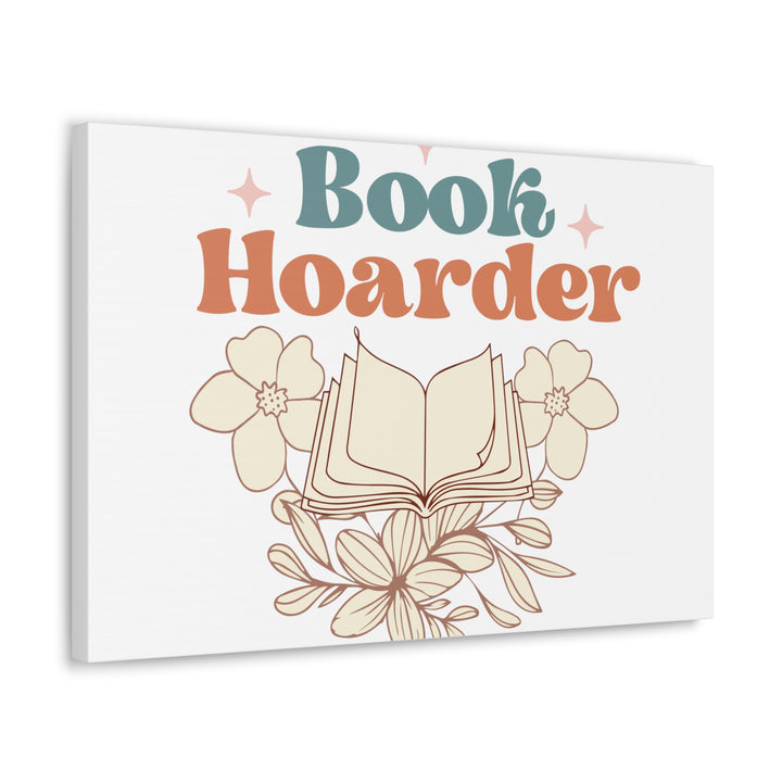 Book Hoarder Canvas Gallery Wraps