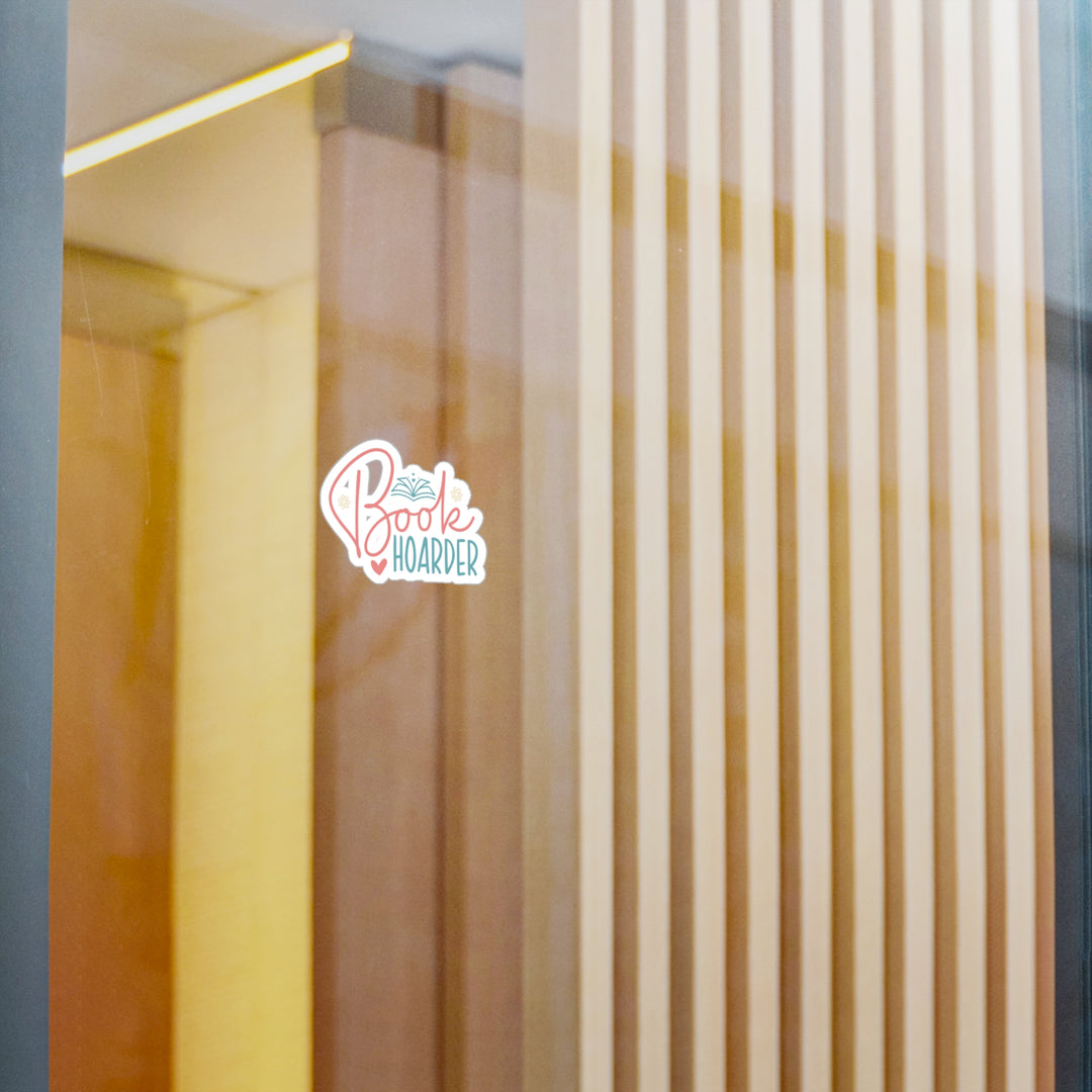 Book Hoarder Kiss-Cut Vinyl Decals