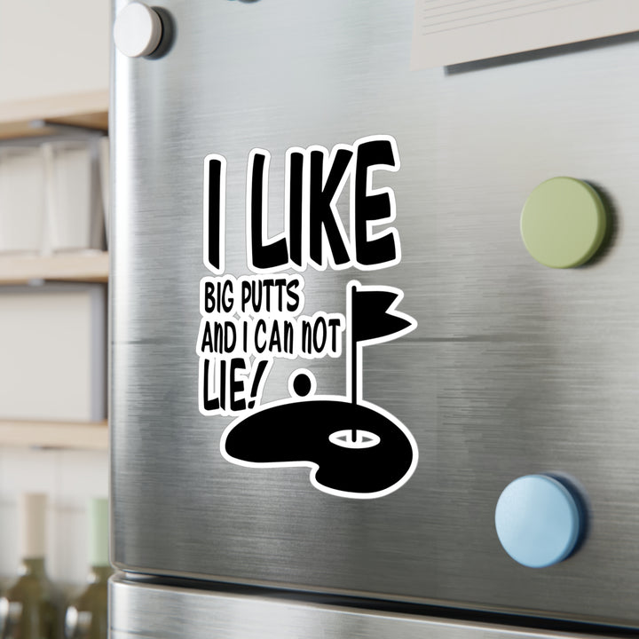 I Like Big Puts Kiss-Cut Vinyl Decals