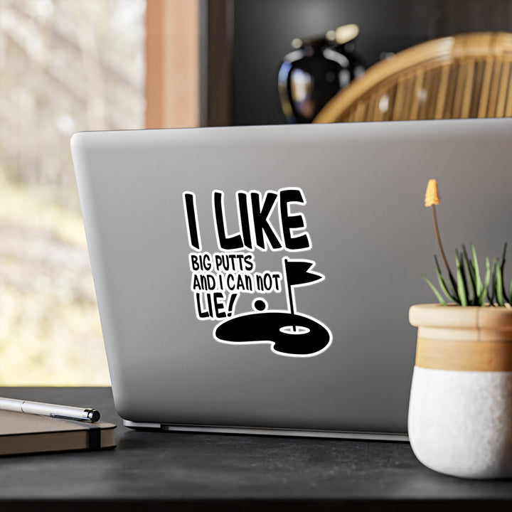 I Like Big Puts Kiss-Cut Vinyl Decals