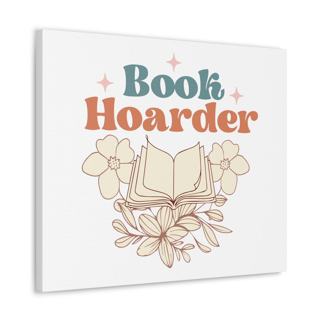 Book Hoarder Canvas Gallery Wraps
