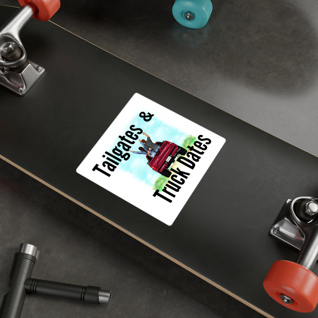 Tailgates & Truck Dates Kiss-Cut Vinyl Decals