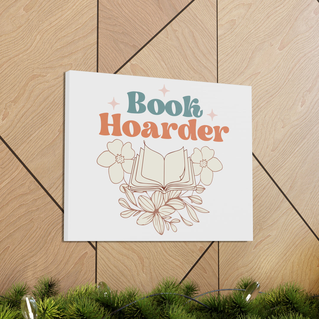 Book Hoarder Canvas Gallery Wraps