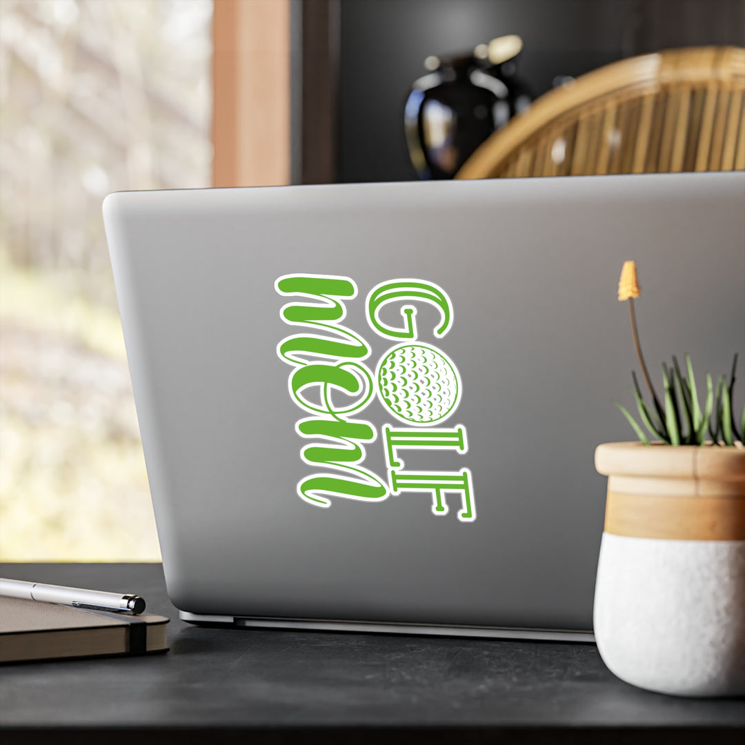 Golf Mom Green Kiss-Cut Vinyl Decals