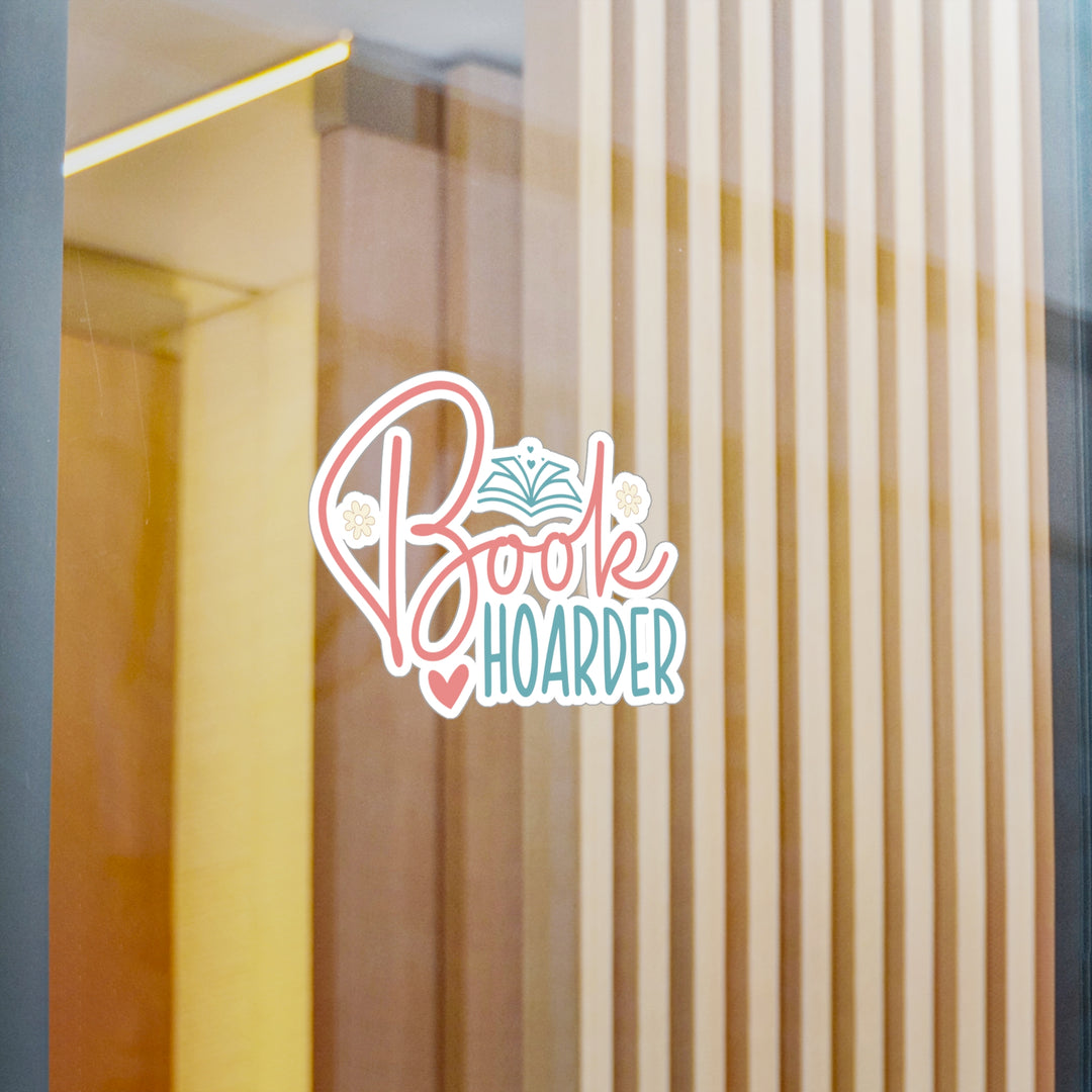 Book Hoarder Kiss-Cut Vinyl Decals