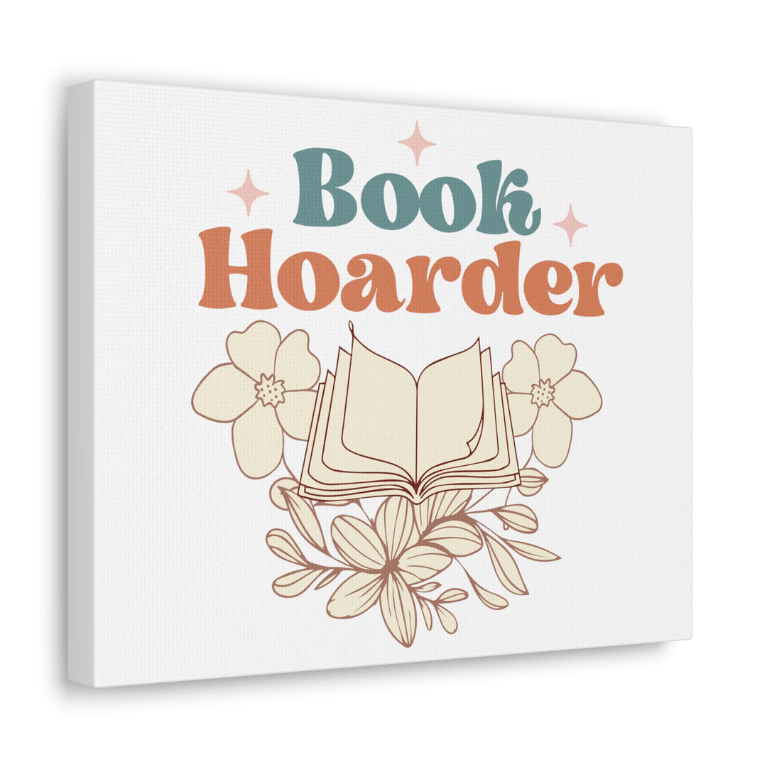 Book Hoarder Canvas Gallery Wraps