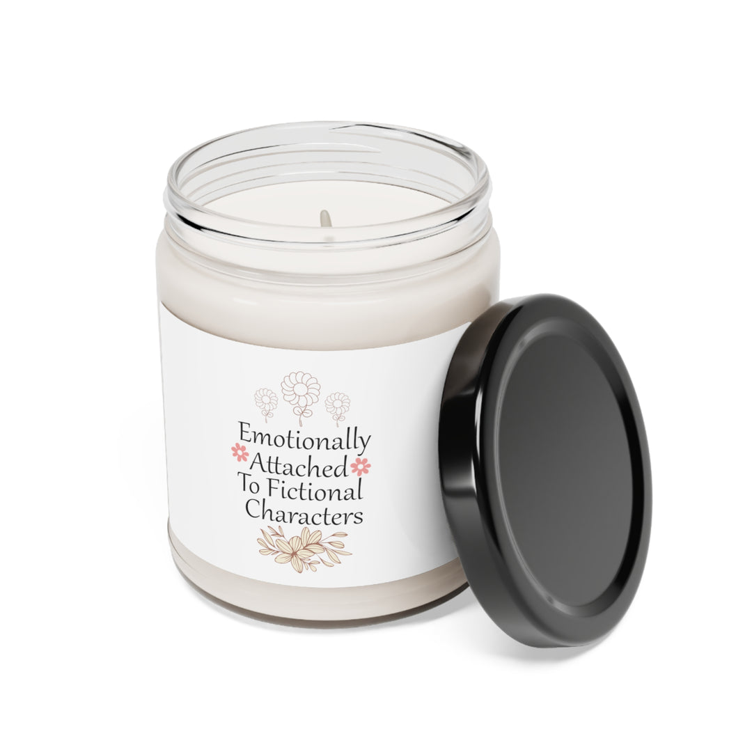 Emotionally Attached to Fictional Characters Scented Soy Candle, 9oz