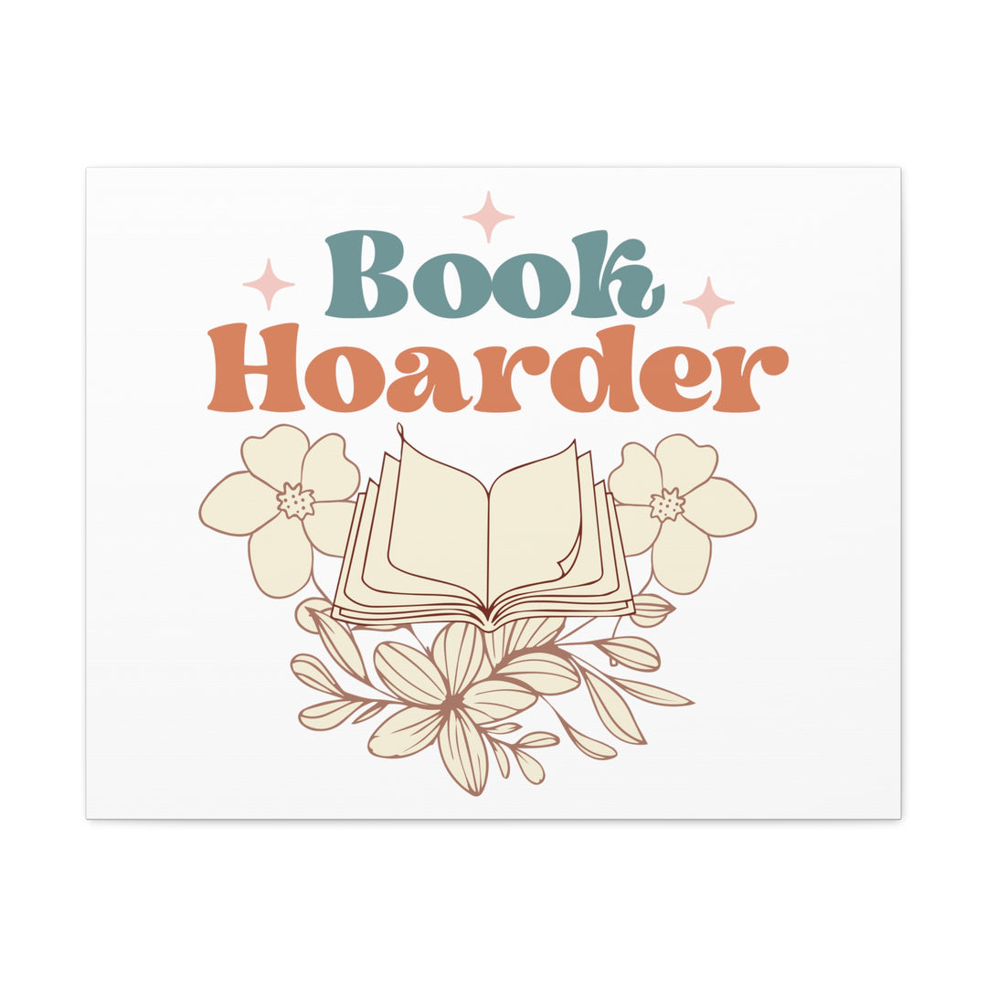 Book Hoarder Canvas Gallery Wraps