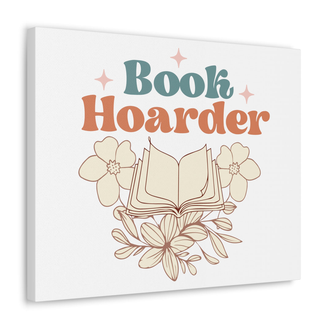 Book Hoarder Canvas Gallery Wraps