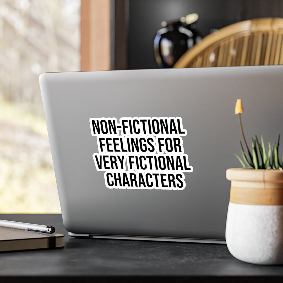 Nonfiction Feelings Kiss-Cut Vinyl Decals