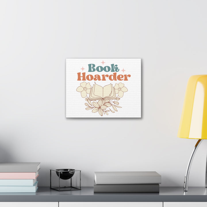 Book Hoarder Canvas Gallery Wraps