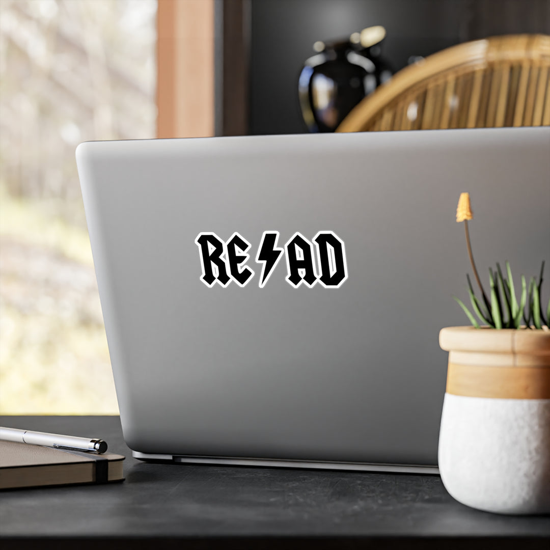 Read like ACDC Kiss-Cut Vinyl Decals