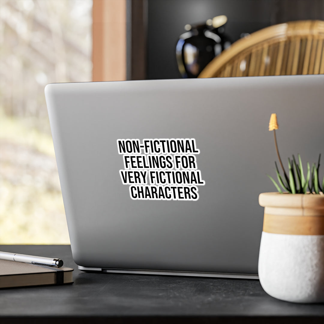 Nonfiction Feelings Kiss-Cut Vinyl Decals