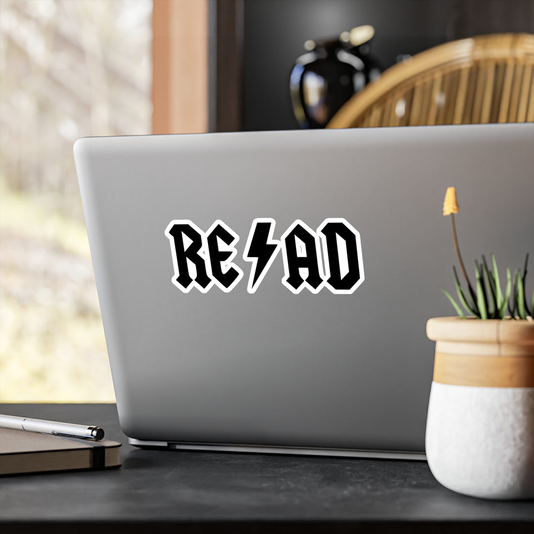 Read like ACDC Kiss-Cut Vinyl Decals