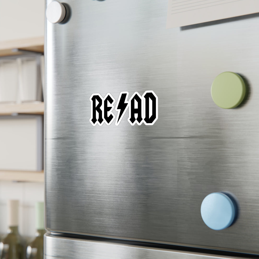 Read like ACDC Kiss-Cut Vinyl Decals
