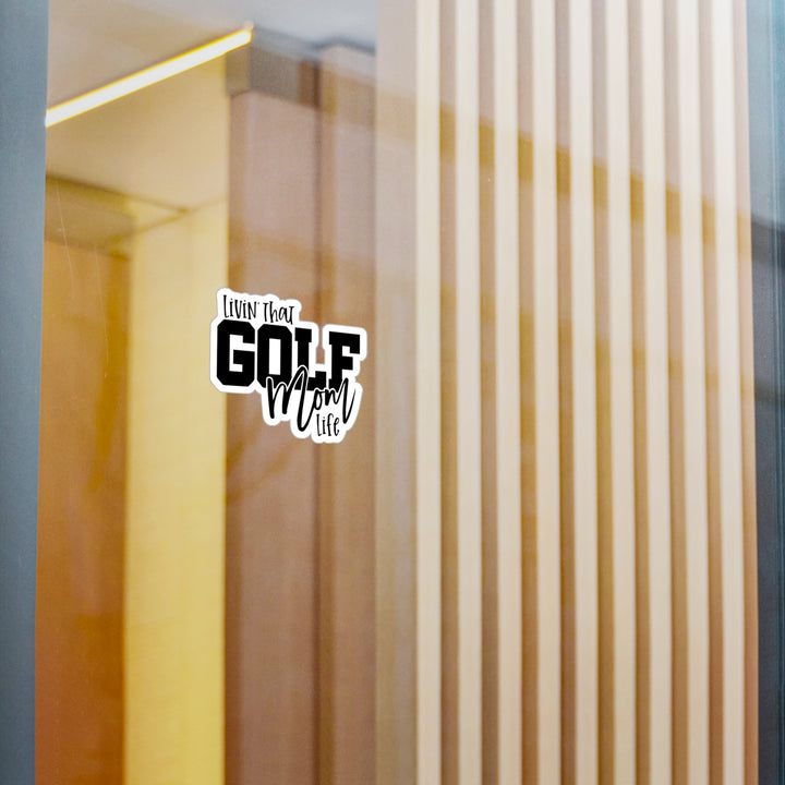 Golf Mom Life Kiss-Cut Vinyl Decals