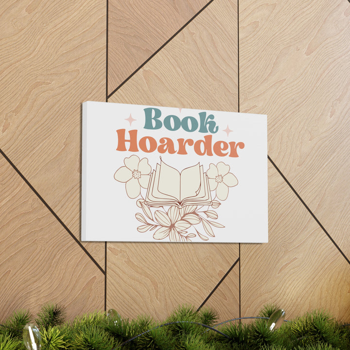 Book Hoarder Canvas Gallery Wraps