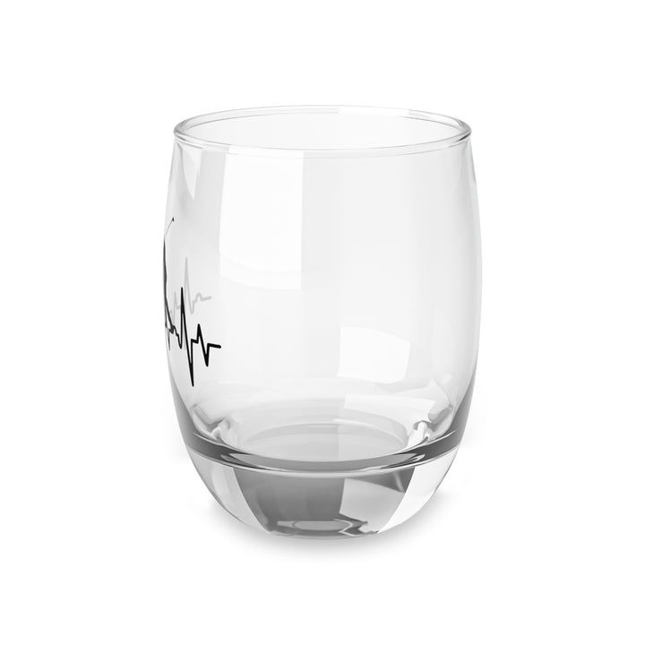 Golf Back Heartbeat Whiskey Glass