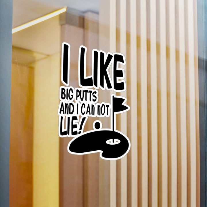 I Like Big Puts Kiss-Cut Vinyl Decals