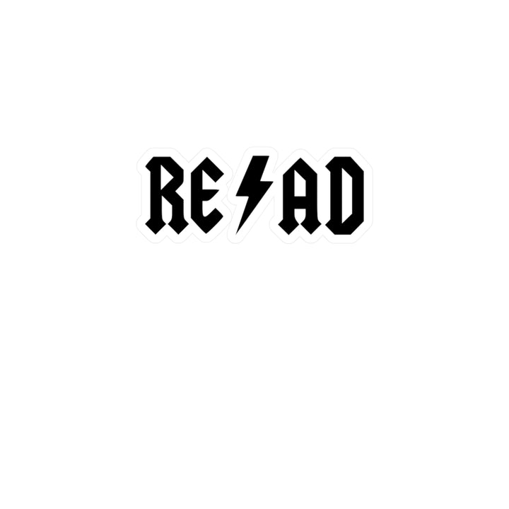 Read like ACDC Kiss-Cut Vinyl Decals