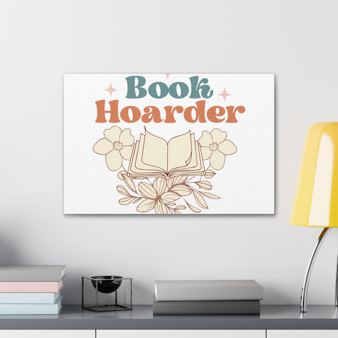 Book Hoarder Canvas Gallery Wraps