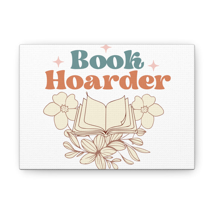 Book Hoarder Canvas Gallery Wraps