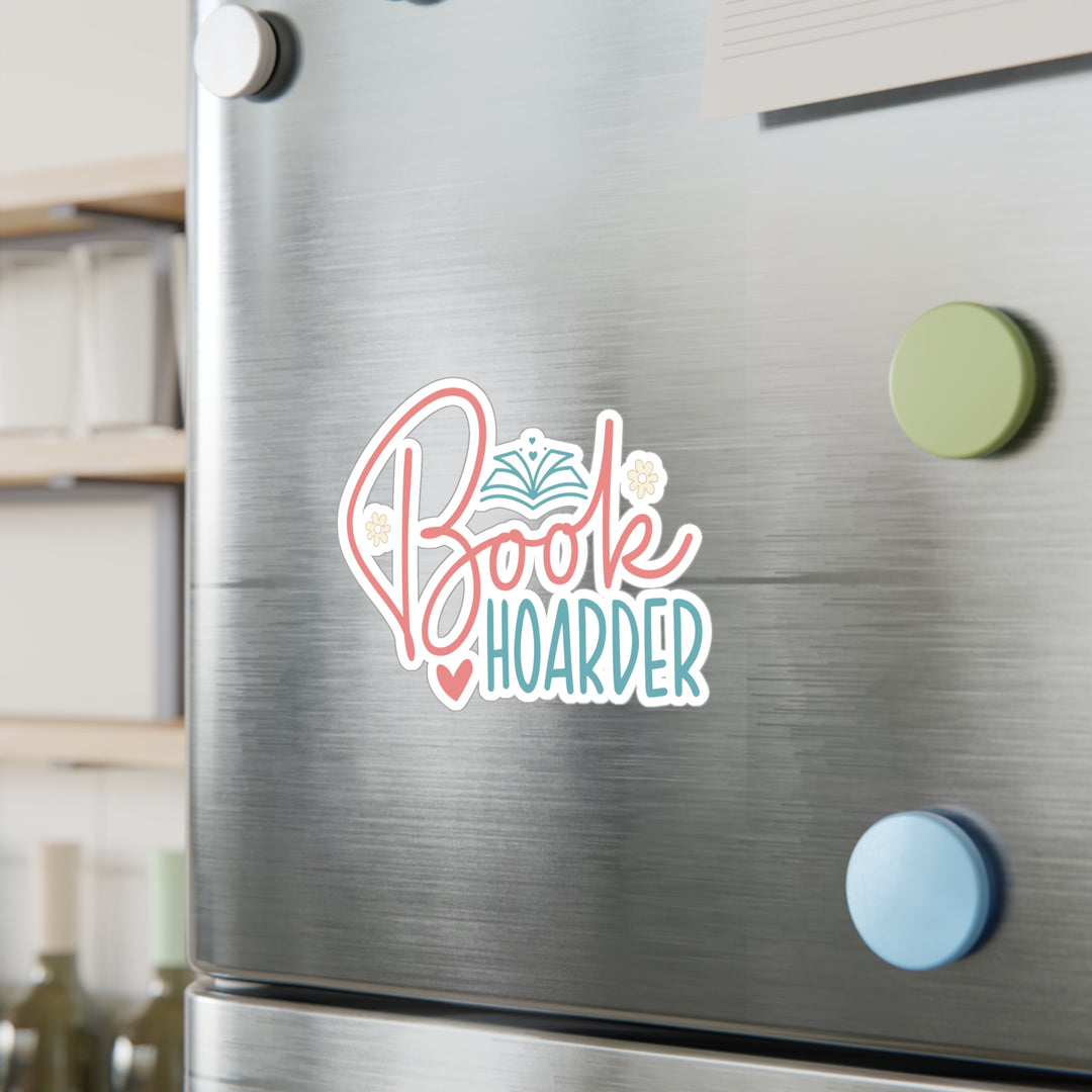 Book Hoarder Kiss-Cut Vinyl Decals