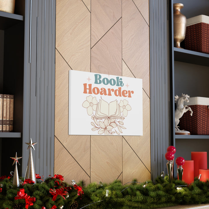 Book Hoarder Canvas Gallery Wraps