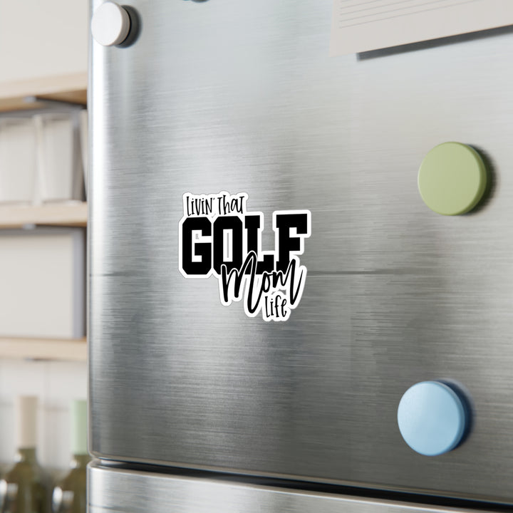 Golf Mom Life Kiss-Cut Vinyl Decals
