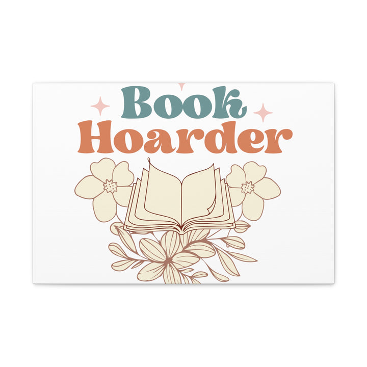 Book Hoarder Canvas Gallery Wraps