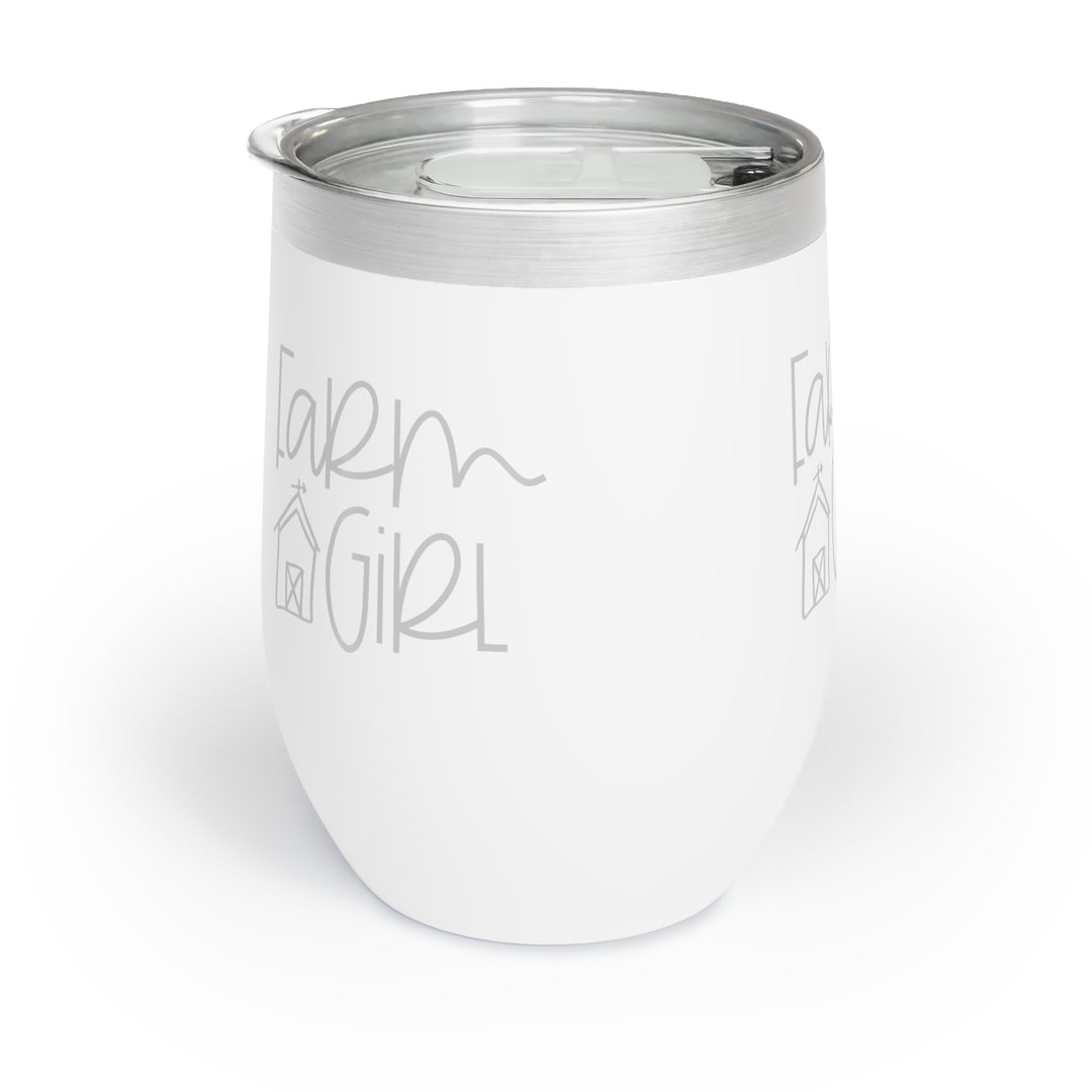 Farm Girl White Chill Wine Tumbler