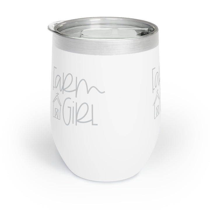 Farm Girl White Chill Wine Tumbler