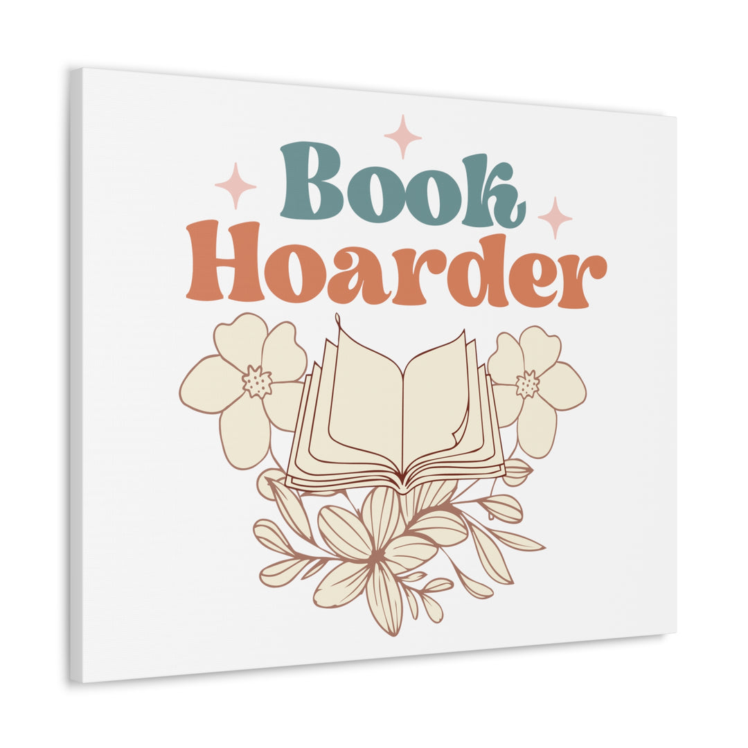 Book Hoarder Canvas Gallery Wraps