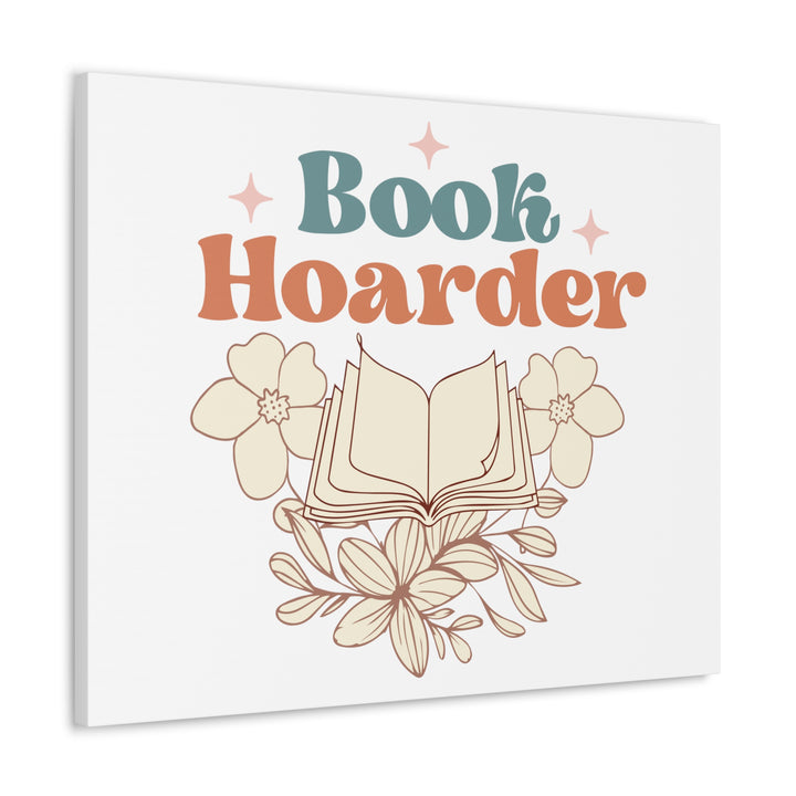 Book Hoarder Canvas Gallery Wraps