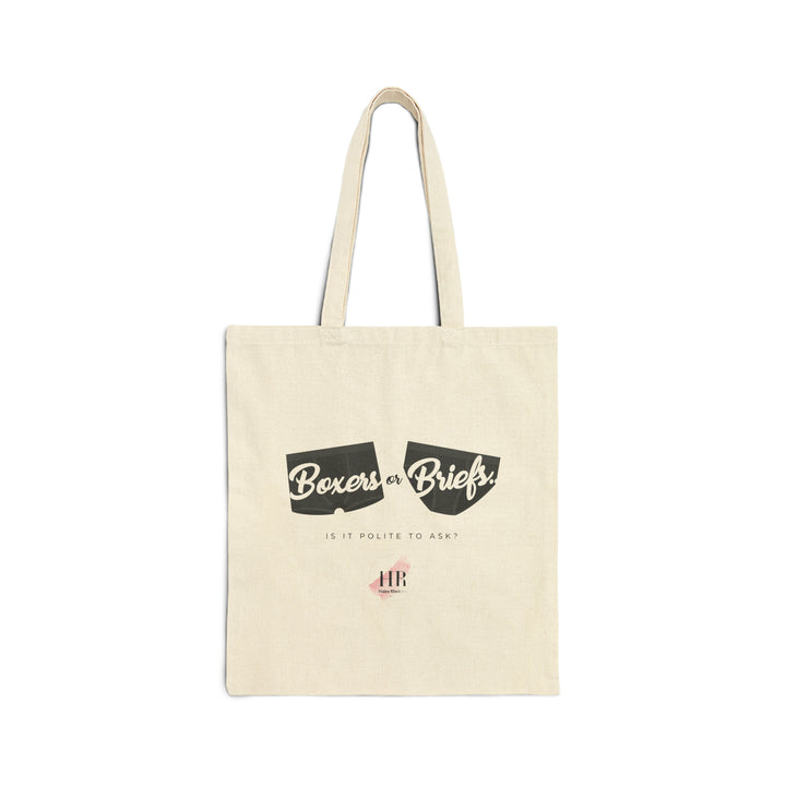 Cotton Canvas Tote Bag