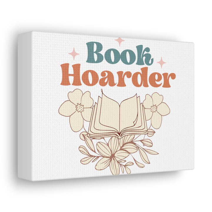 Book Hoarder Canvas Gallery Wraps