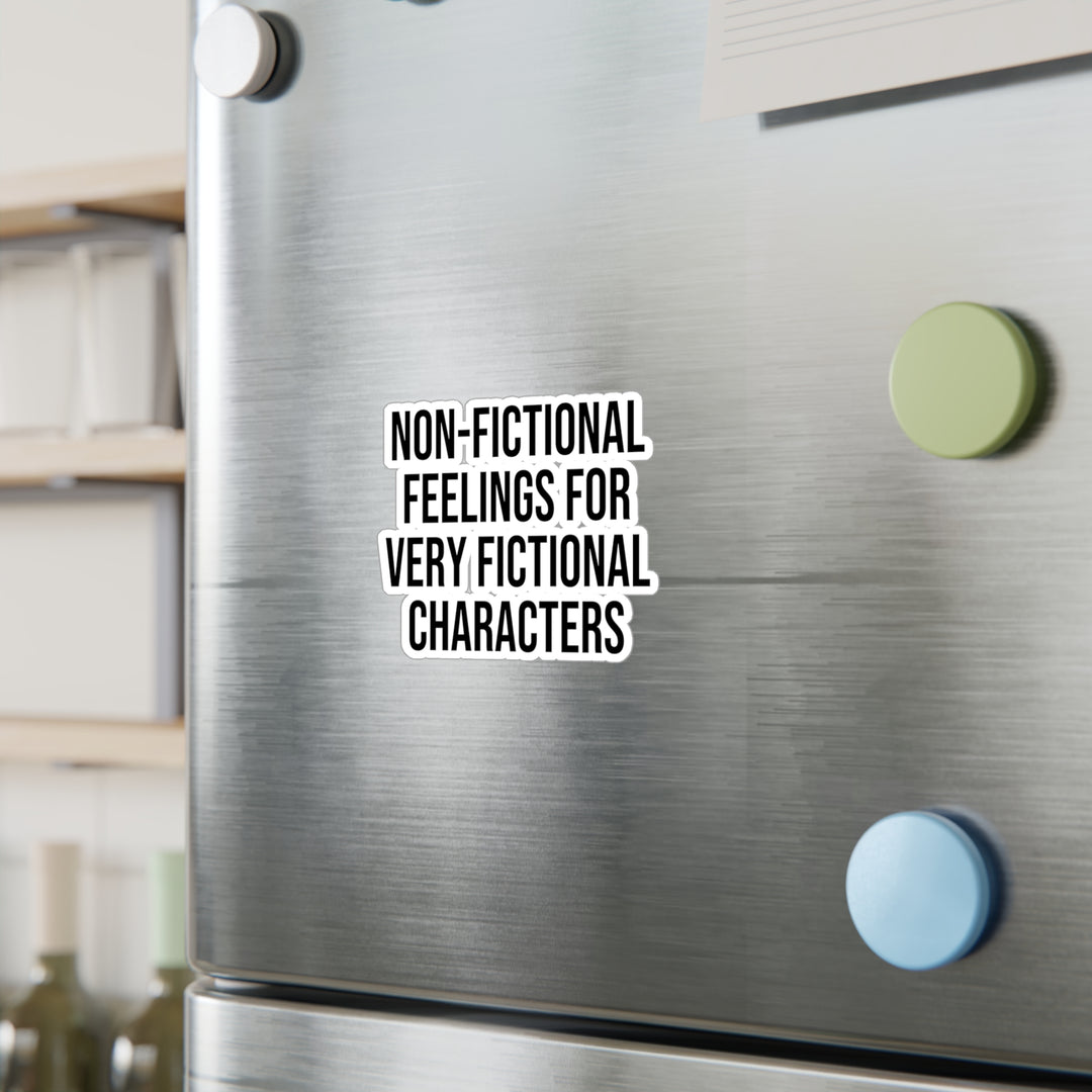 Nonfiction Feelings Kiss-Cut Vinyl Decals