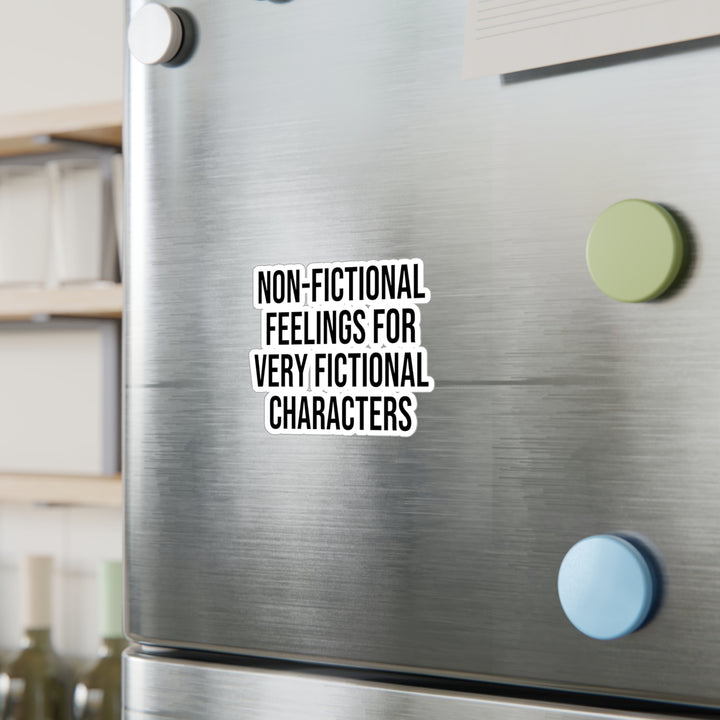 Nonfiction Feelings Kiss-Cut Vinyl Decals