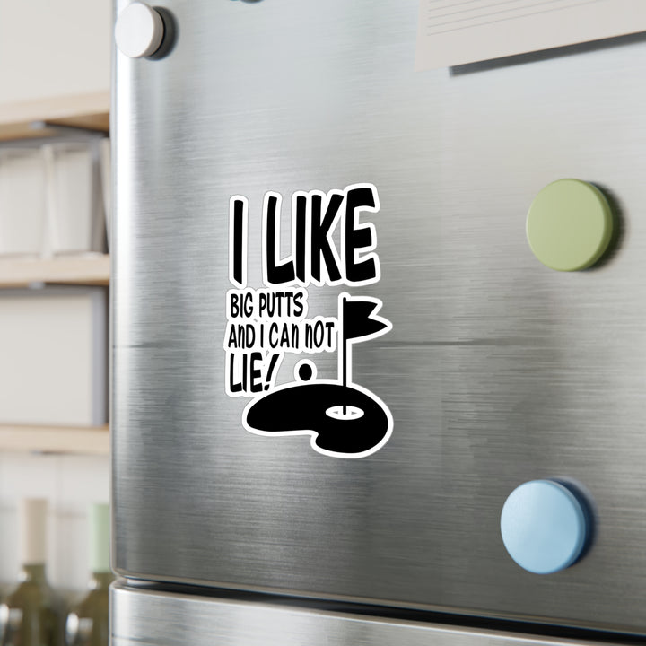 I Like Big Puts Kiss-Cut Vinyl Decals