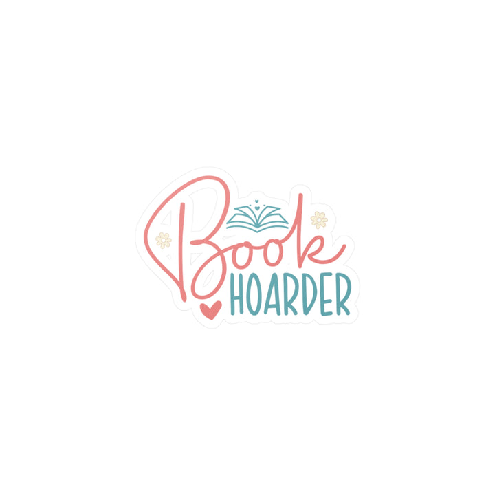 Book Hoarder Kiss-Cut Vinyl Decals